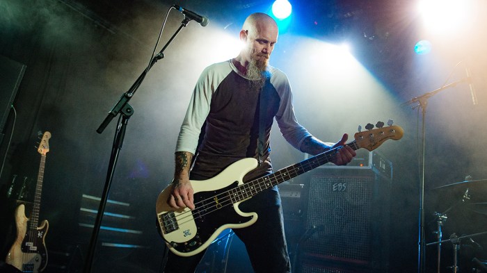 Nick Oliveri Reunites With Queens of the Stone Age Last Night