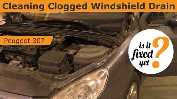 How To Clean A Clogged Windshield Drain? | Cleanestor Clear Clogged Windshield Washers
