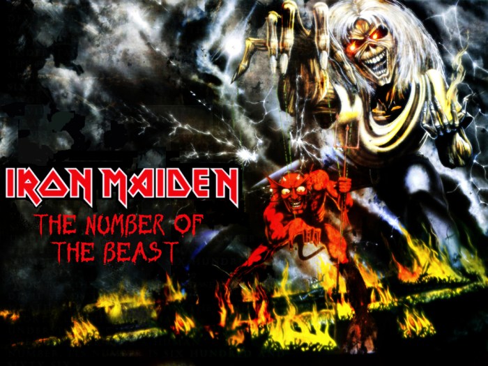 The number of the Beast - Iron Maiden : r/AIMusicArt Iron maiden iron maiden killers the number of the beast piece of mind