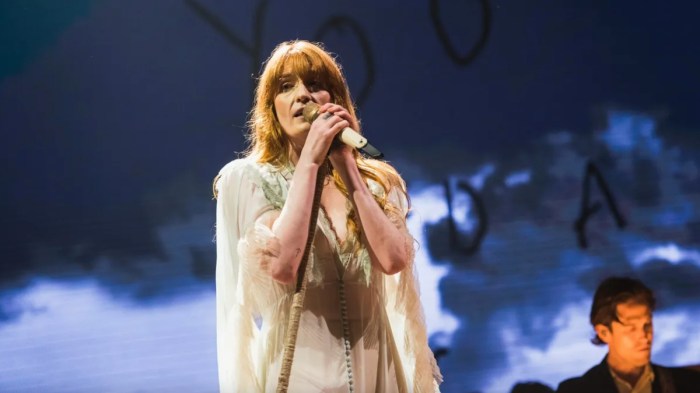 Florence + The Machine releases ‘White Cliffs Of Dover’, the first ... Florence and the machine cover white cliffs of dover for jack antonoff new look soundtrack listen