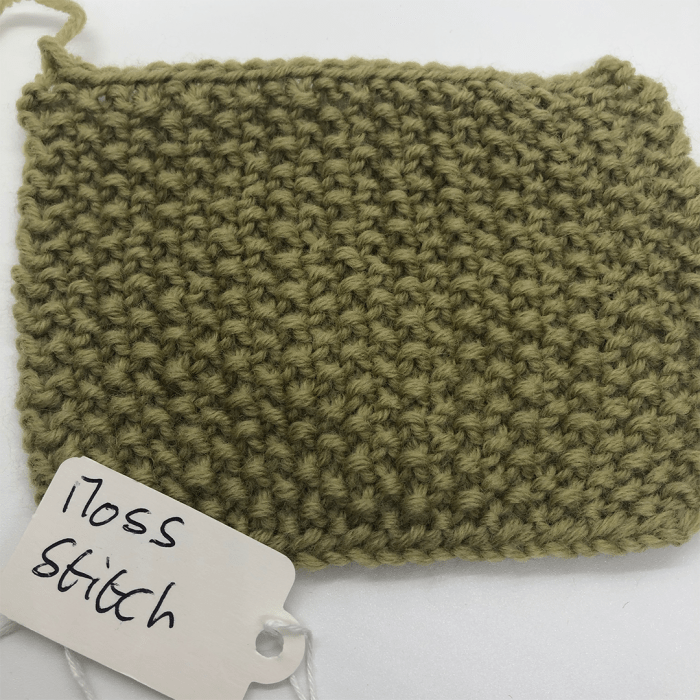 Knit and Nibble Blog Knit the Moss or Seed Stitch