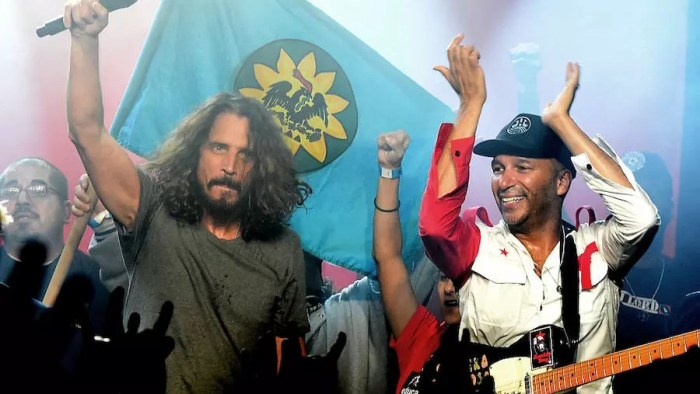 Soundgarden and audioslave black out social media in honor of chris cornell