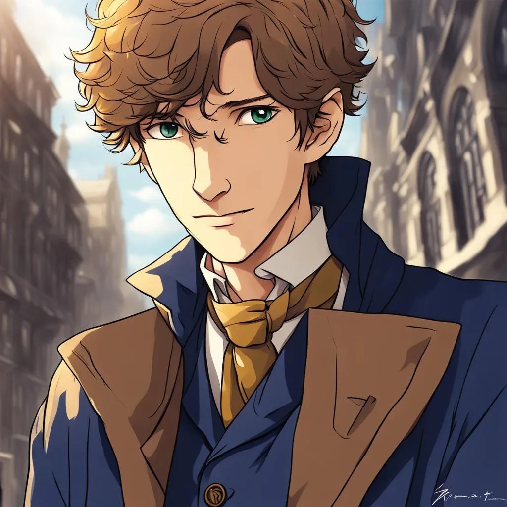 Newt harry heroes wizarding world