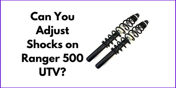 Can You Adjust Shocks on Ranger 500 UTV? - Shock Absorber Pro Adjust Your Facebook News Feed