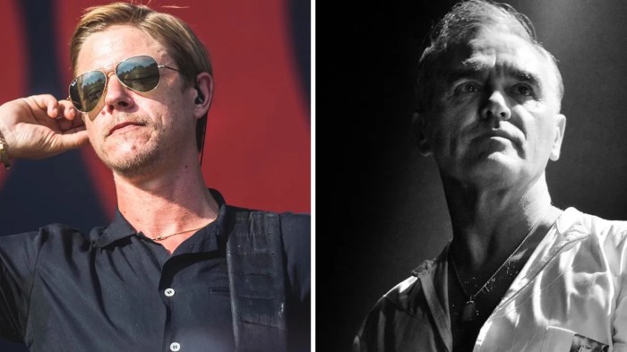 Morrissey announces tour with interpol
