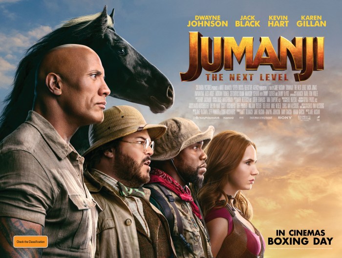 Jumanji Reboot Directors Christmas Release