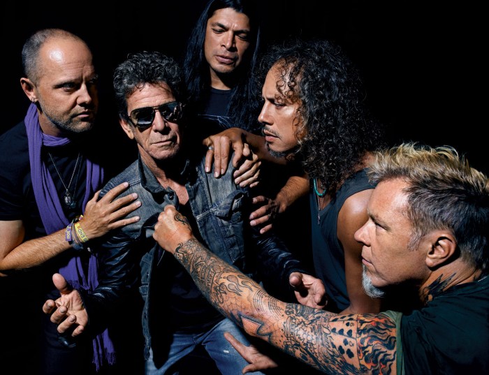 Lou reed and metallica reveal lp cover
