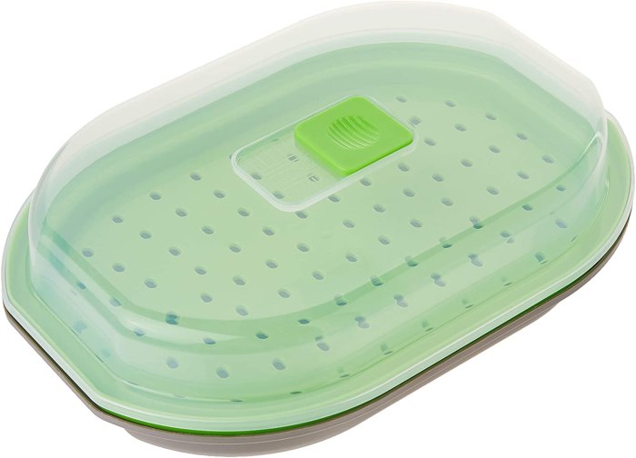 Steam Food in the Microwave