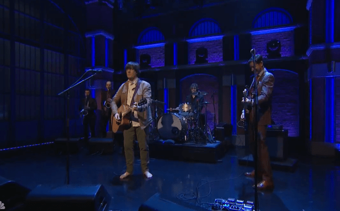 Watch the mountain goats perform get famous on colbert