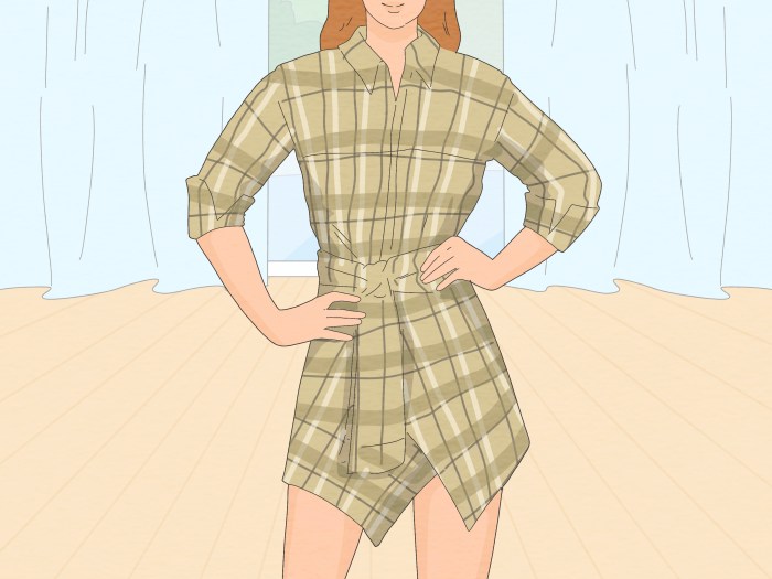Wear an Oversized Flannel Shirt