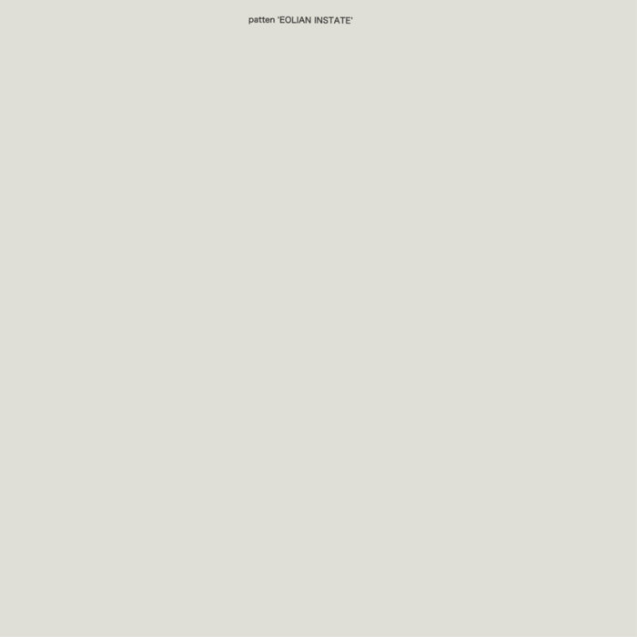 EOLIAN INSTATE | patten | Warp Records Patten eolian instate ep
