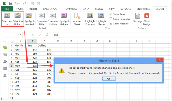 How to lock and protect selected cells in Excel? Lock Cells in Excel