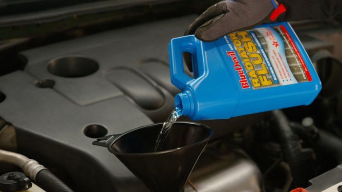 Install a Coolant Flush Kit