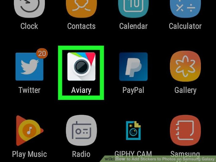 Add Stickers to Photos on Samsung Galaxy