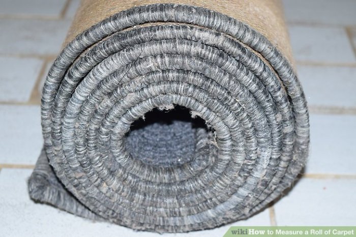 Measure a Roll of Carpet