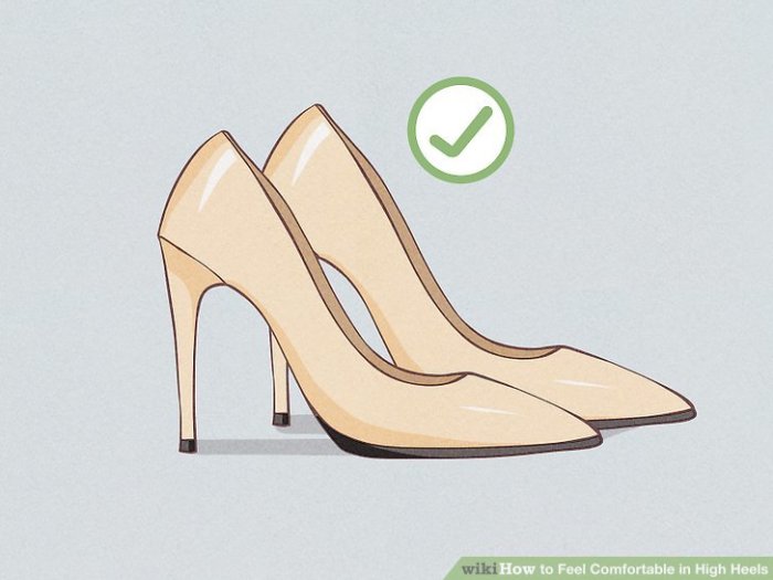 How to Feel Comfortable in High Heels: 14 Steps (with Pictures) Feel Comfortable in High Heels