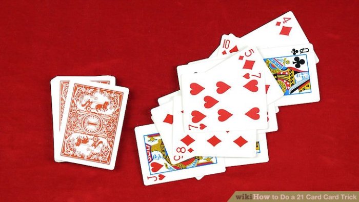 Do a 21 Card Card Trick Master the Magic