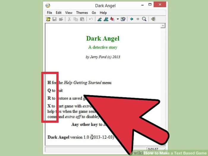 How to Make a Text Based Game (with Pictures) - wikiHow Make a Text Based Game
