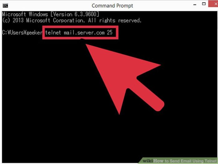 How to Send Email Using Telnet: 8 Steps (with Pictures) - wikiHow Send Email Using Telnet