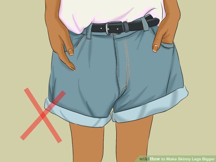How to Make Legs Bigger (for Women) (with Pictures) - wikiHow Make Skinny Legs Bigger