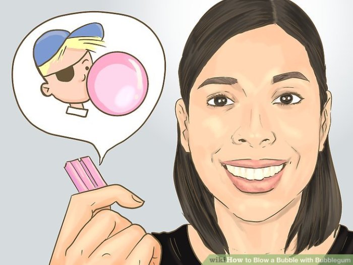 Blow a Bubble with Bubblegum A Sensory Journey