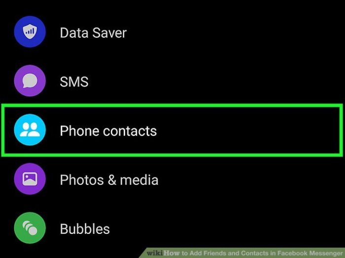 3 Ways to Add Friends and Contacts in Facebook Messenger - wikiHow Add Friends and Contacts in Facebook Messenger