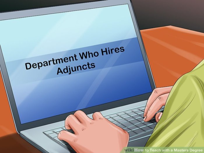 Teach with a Masters Degree