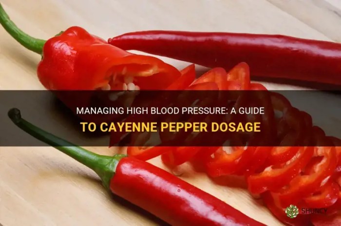 Use Cayenne Pepper to Lower Your Blood Pressure