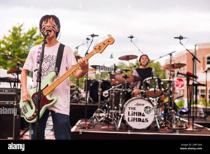 Bloomington, United States. 08th June, 2024. The Linda Lindas perform ... Neko case parquet courts sudan archives to perform at kurt vonnegut festival