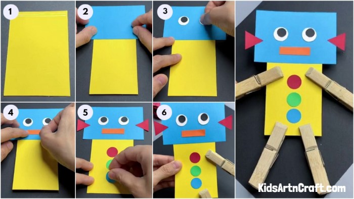 How to Make a robot at home from Cardboard - DIY Wall E Robot - Mr H2 ... Build a Simple Robot