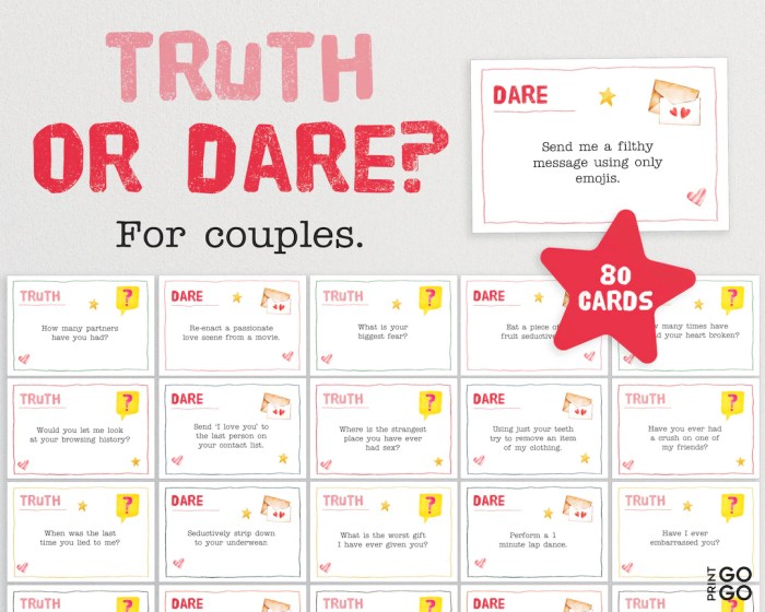 Truth or Dare Questions for Couples