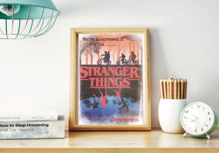 Stranger Things season 1 poster in retro comics style. : r ... All those retro stranger things posters in one place