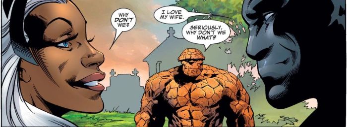 Black panther storm married