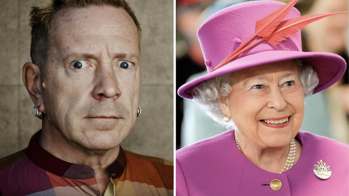 John lydon makes statement on the death of queen elizabeth ii
