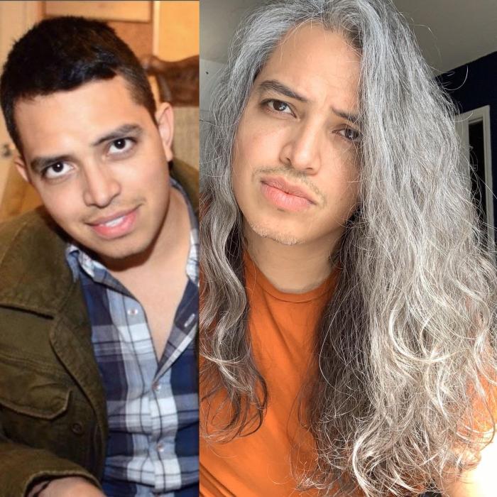 I'm a 19-year-old male, and though people say I look 28 and divorced ... Saya gray 19 masters