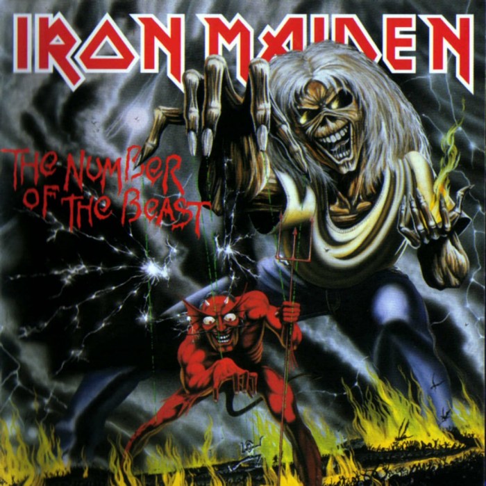 The Number Of The Beast | Iron Maiden Blood Brothers Colombia Iron maiden iron maiden killers the number of the beast piece of mind