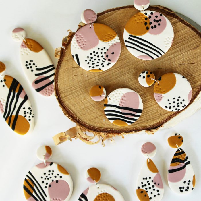 Make Polymer Clay Earrings