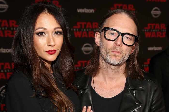 Thom yorke and dajana roncione are married