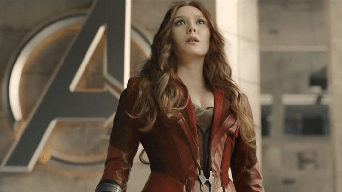 Elizabeth olsen reckons scarlet witch is more powerful than vision