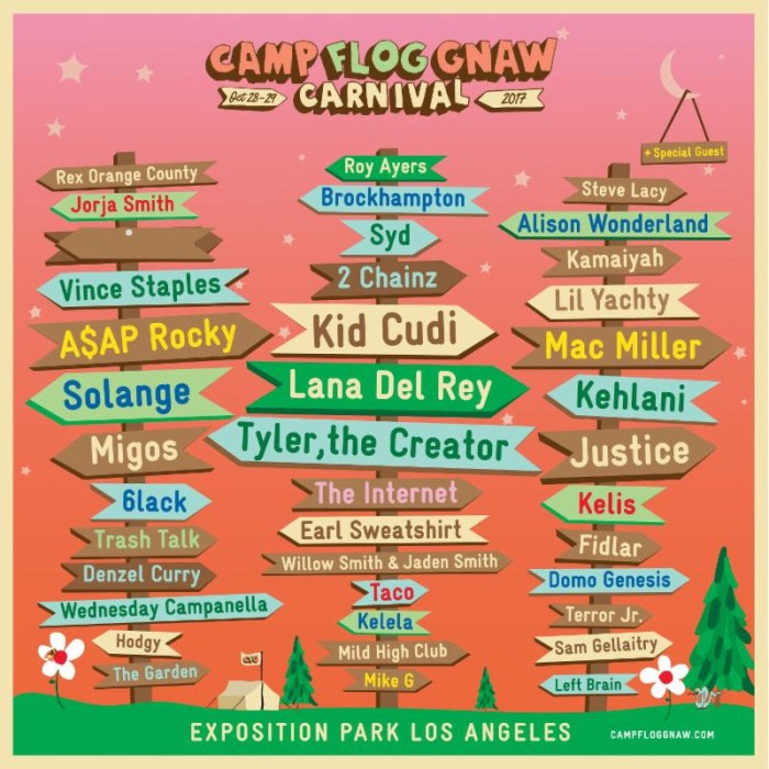 Nerd reunite during pharrells set at odd futures camp flog gnaw carnival