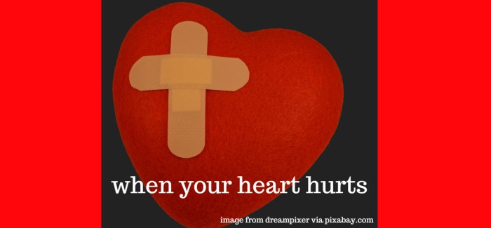 When Your Heart Hurts | Lara Love's Good News Daily Devotional The pains of being pure at heart hit daytrotter