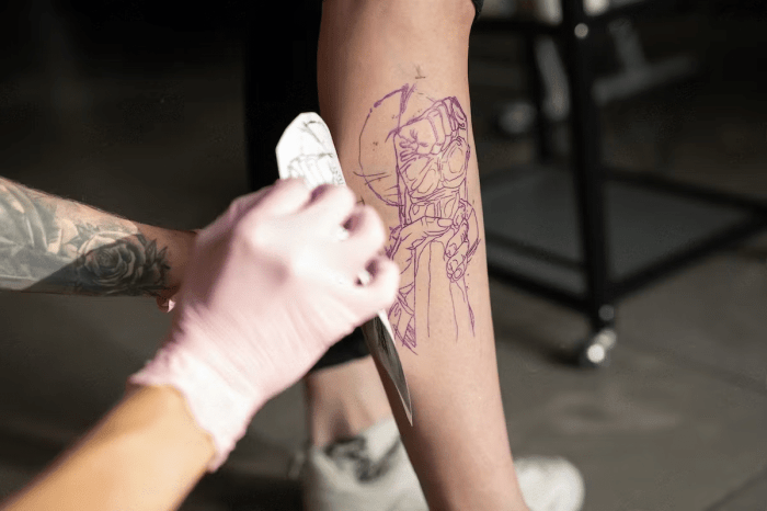 Clean a New Tattoo