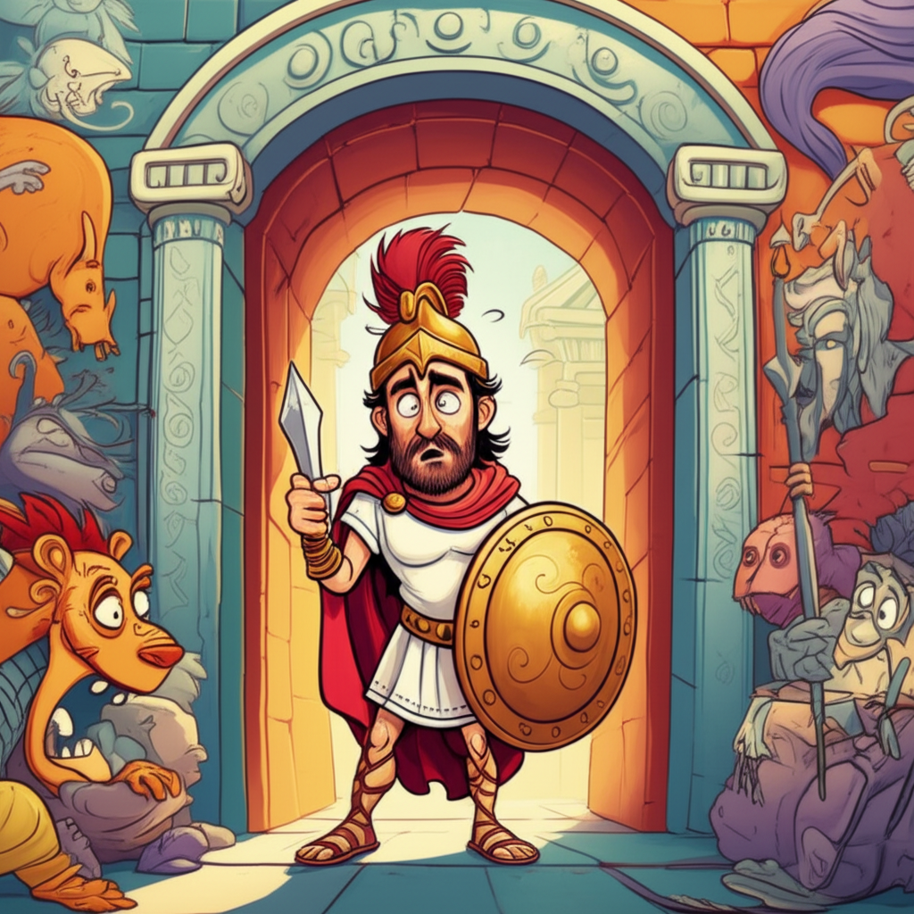 Achilles and the Labyrinth of Athens