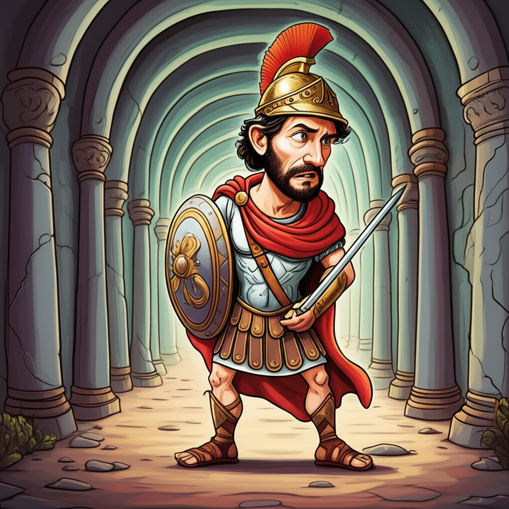 Aeneas and the Labyrinth of Avernus: Echoes of the Underworld