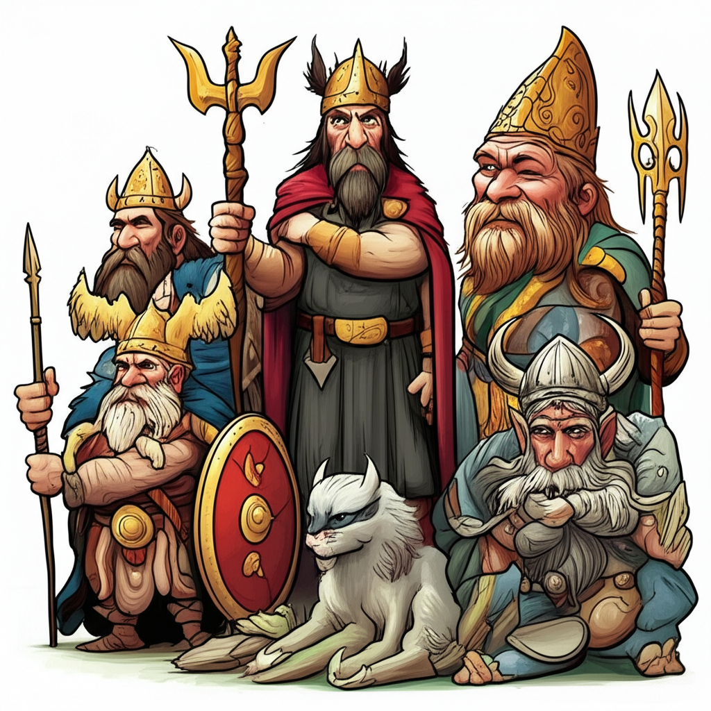 Aesir–Vanir War: Aftermath of Midgard