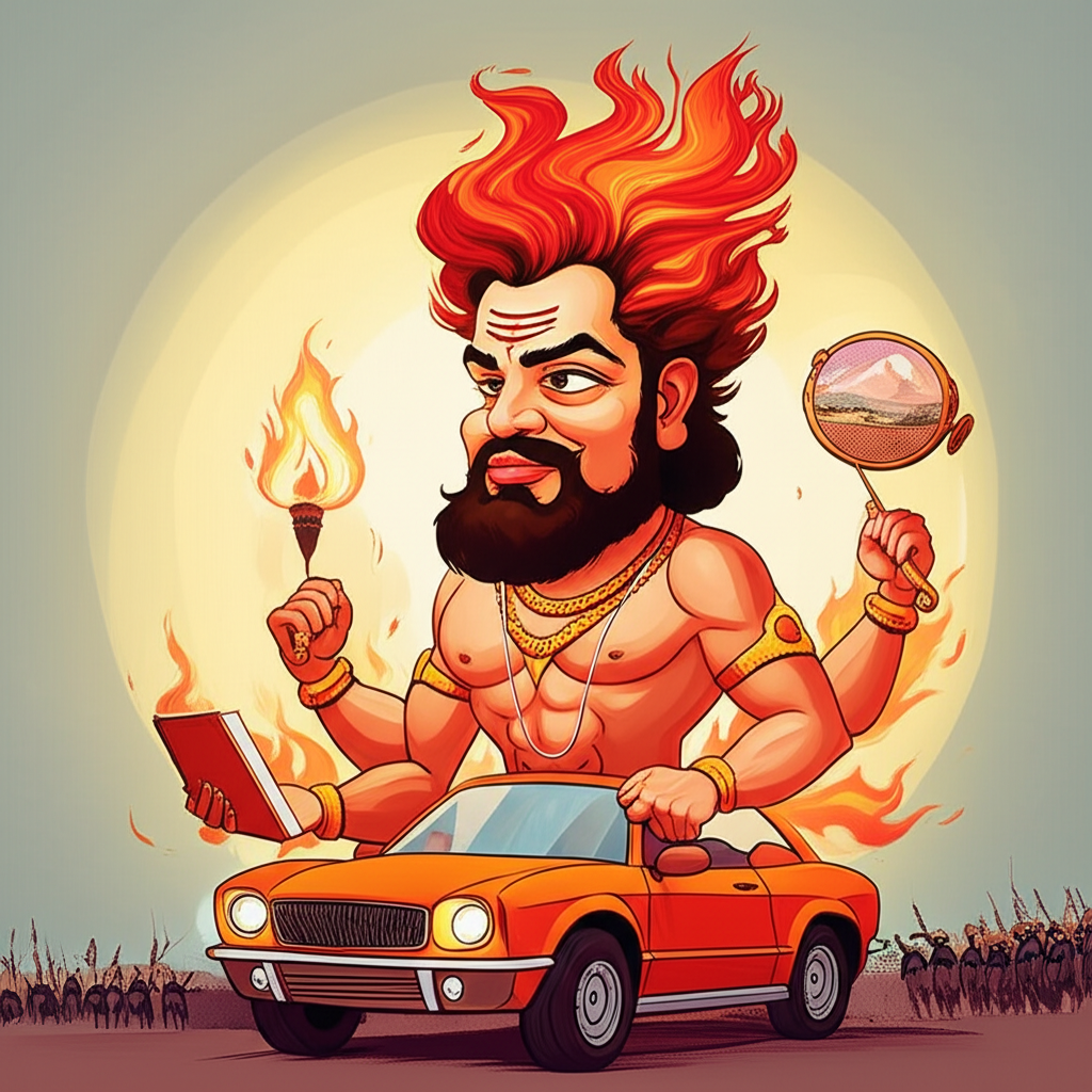 Agni and the Oath of Gita Discourse: A Narrative of Ancient Resolve