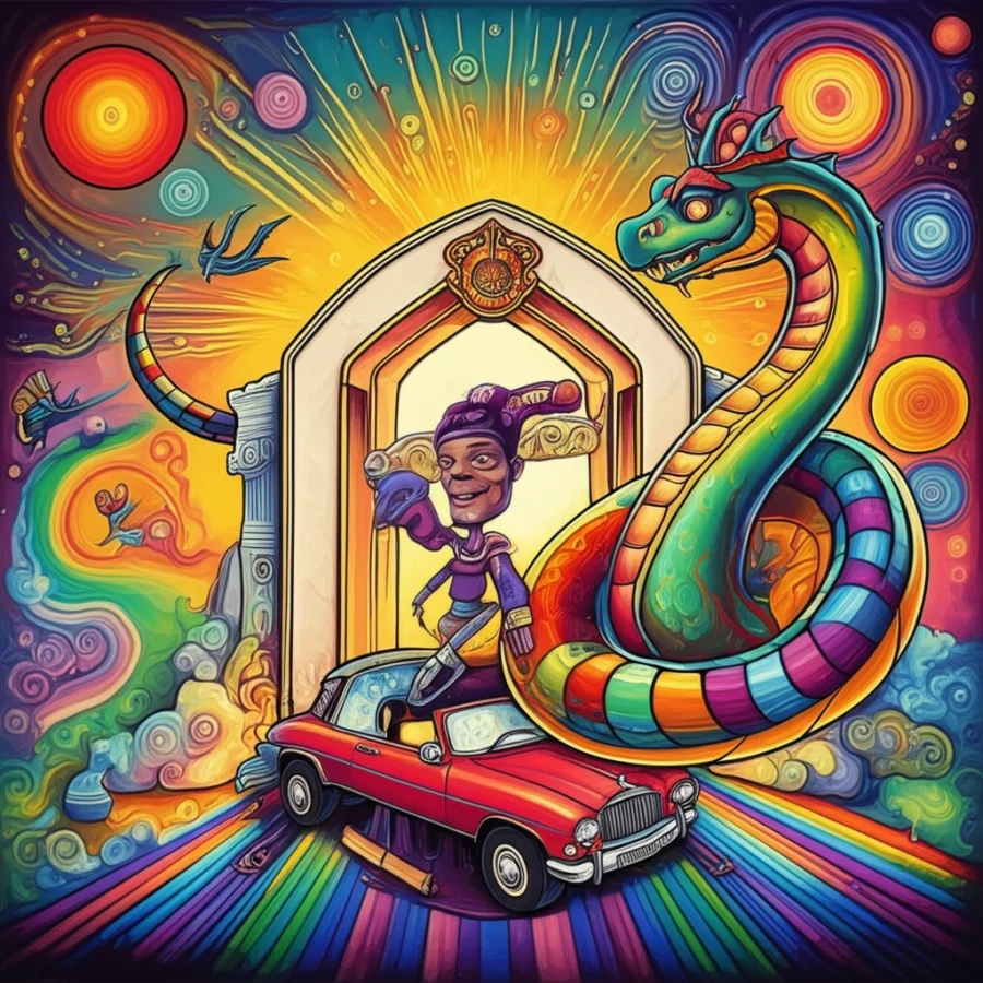 Aido-Hwedo and the Gate of Dawn: A Cosmic Serpent’s Burden