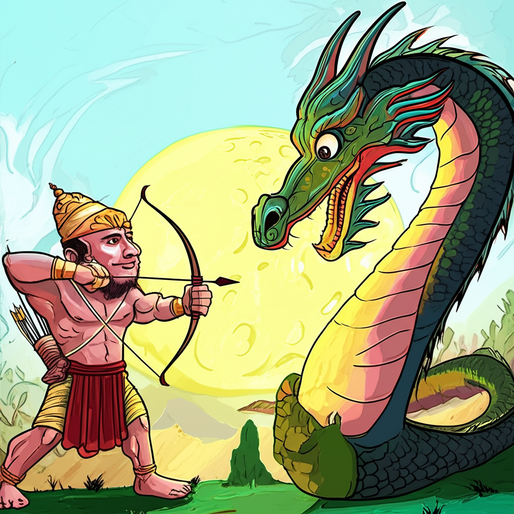 Amanikable and the Journey of Bakunawa and the Moon: A Tale from the Philippine Archipelago