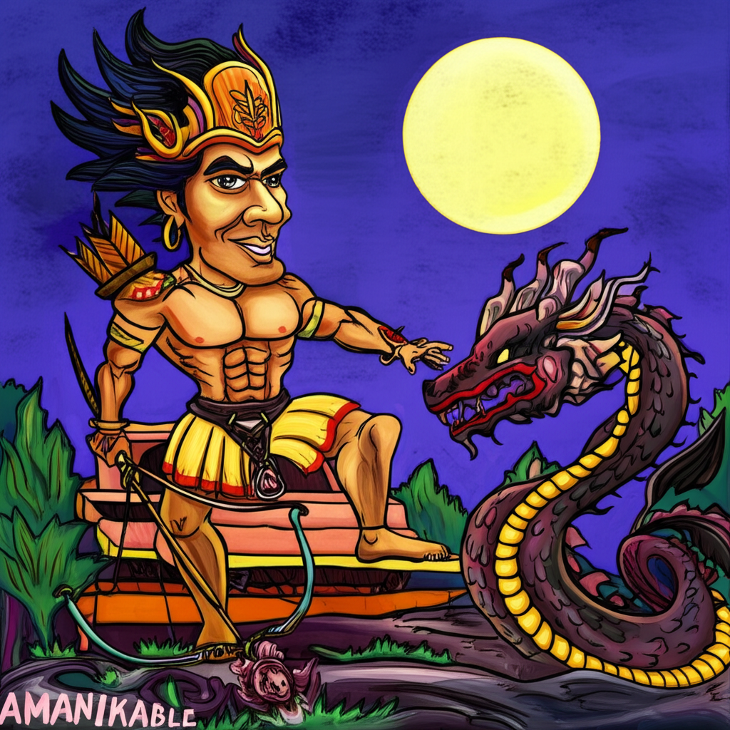 Amanikable and the Trial of Bakunawa and the Moon: A Tale of Cosmic Order