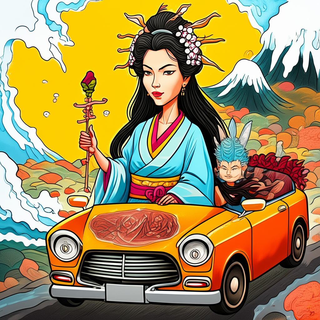 Amaterasu and the Oath of Creation of the Islands: A Journey into Ancient Japanese Mythology